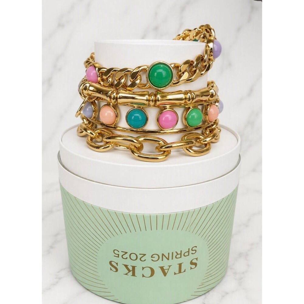 Gold Bracelet Stack